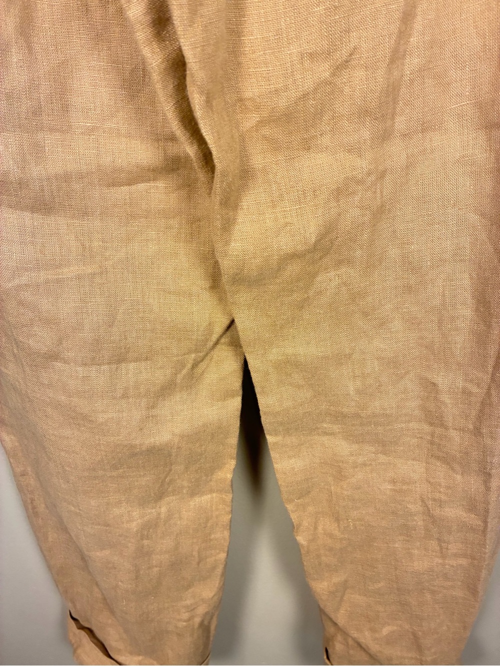 Linen Handmade Studio Lithuania Pleated High Waisted Pants - Picture 4 of 11